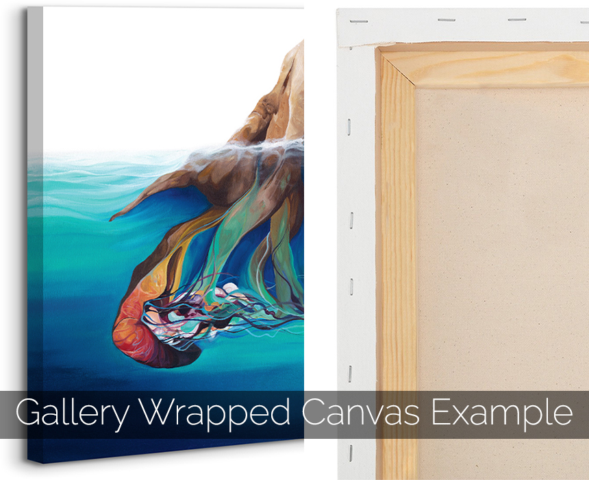 The Difference Between Rolled and Mounted Stretched Canvas Prints